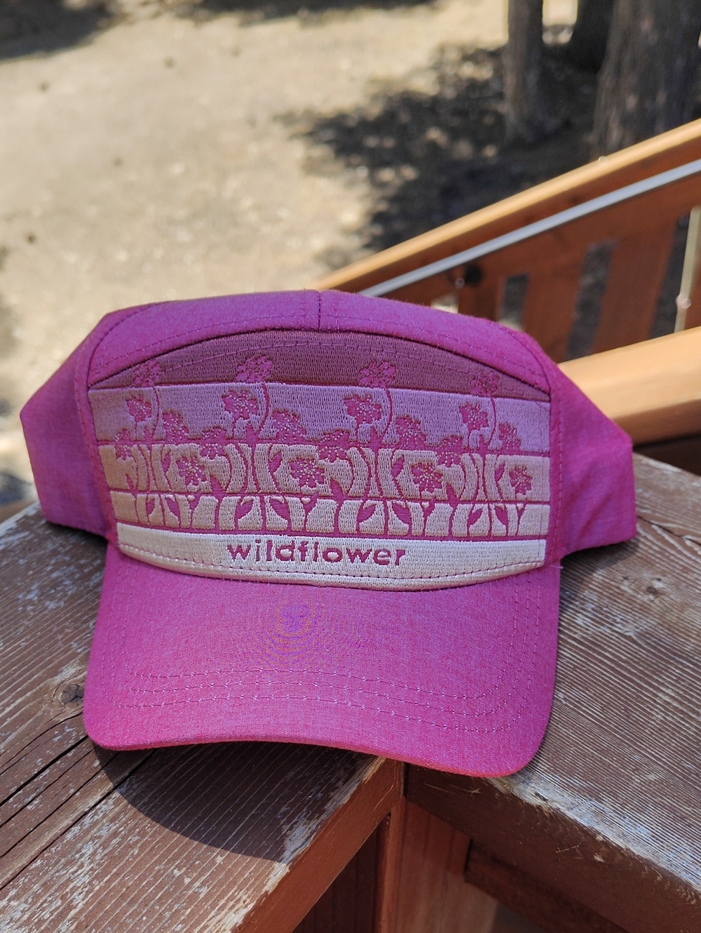 NWT Wildflowers Pink Embroidered Hat